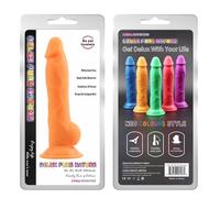Chisa Novelties - Dildo Dong da 22,6 cm con base a ventosa, compatibile con imbracatura