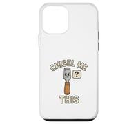 Chisel Me This, gioco di parole per la lavorazione del legno, divertente design da falegname Custodia per iPhone 12 mini