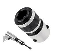 Chisel Retainer, Quick Change, 2.76x1.57in Retaining Chuck, Heavy Duty, Alloy Connector for Power Tools, Shovel Attachment, Stable Grip, Self-Locking Mechanism, Construction Work, Tool Setup