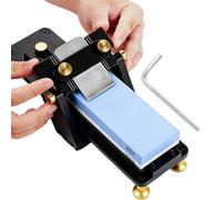 Chisel Sharpener - Honing Guide Sharpening System With Wrench Non Slip Quiet Durable Precision Tool For Blade Grinding | Plane, Furniture Craft, Maintenance, Restoration, Care, Repair Use