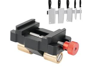 Chisel Sharpening Jig, Aluminum Alloy Honing, 3.39x1.5in Tool Precise Gauge, Woodworking Sharpener Bracket, Easy Angle Adjustment for Chisels, Wood working Tools