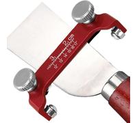 Chisel Sharpening Jig, Fixed Angle Cutter Sharpener Tool, acciaio inossidabile Sharpener per utensili da legno, Clamping Planer Cutter, Woodworking Sharpener Tool, Planer Cutter Jig
