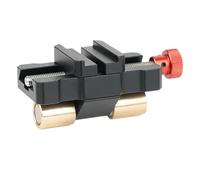 Chisel Sharpening Jig, Precision Sharpener, 3.39x1.5x1.57 Inches Adjustable Honing Guide, Sharpening Tool for Woodworking, Professional Use, Stainless Steel, Brass