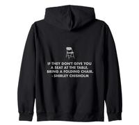 Chisholm citazione posto alla sedia da tavolo EQUALITY NOW Shirley C Felpa con Cappuccio