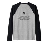 Chisholm citazione posto alla sedia da tavolo EQUALITY NOW Shirley C Maglia con Maniche Raglan