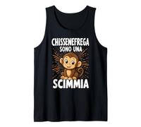 Chissenefrega Sono Una Scimmia Simpatica E Divertente Canotta