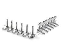 Gewa 545515 Meccanica Chitarra Acustica 12 Corde Set, Bottoni Metallici Nichelati