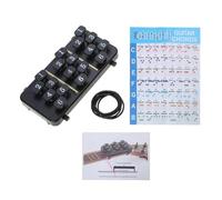 Chitarra Accordi Allenatore Con 18 Tasti Chitarra Guide Aiuto Per Le Persone Dere Dita Dolore Con Corde di Chitarra