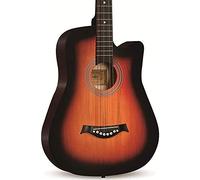 Chitarra Acustica 38"Chitarra Classica Con Borsa Per Prestazioni Cinturino In Acciaio Per Principianti Chitarra Per Adulti Riproduzione Di Musica Popolare, 9 Colori,D,bonny369