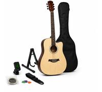 EKO RANGER CW EQ BLACK CHITARRA ACUSTICA ELETTRIFICATA CUTAWAY COLORE NERO