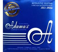 Chitarra acustica Adamas NUOVA FOSFORO BRONZO RIVESTITO corde SET CORDE