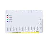 Chitarra Acustica Che Misura Righello Della Chitarra Del Raggio Altezza Card Strumento Luthier Per Basso Chitarra Classica Elettrica