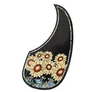 Chitarra Acustica Conchiglia Intarsiata In Legno Di Rosa Bellissimo Modello Battipenna Per Gli Amanti Della Chitarra Scratch Plate per Acustica Chitarra (Color : 04)