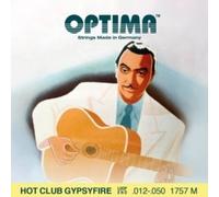 Corde per chitarra acustica Optima Hot Club Gypsyfire placcate in argento con loop 1757M