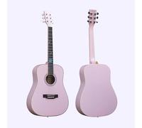 Chitarra Acustica Da 38 Pollici, Kit Per Principianti Con Chitarra A 6 Corde, Custodia Morbida E Altri Accessori Ideale Per Studenti E Giovani Musicisti Professionisti(Rosa)