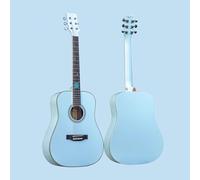 Chitarra Acustica Da 38 Pollici, Kit Per Principianti Con Chitarra A 6 Corde, Custodia Morbida E Altri Accessori Ideale Per Studenti E Giovani Musicisti Professionisti(Blu)