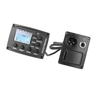 Chitarra Acustica EQ A 4 Bande Equalizzatore Tono E Amplificatore Di Volume Preamplificatore Piezo Pickup Accessori per chitarra acustica