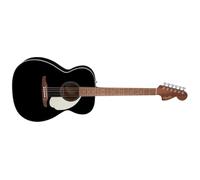 Chitarra acustica Fender California Standard Monterey™, tavola in abete, battipenna avorio, nera