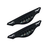 Chitarra Acustica Folk Con Codice Colore Vero Intarsiato In Ebano Per Arpa TL Sotto La Piastra Di Trazione Inferiore, Piastra Di Corda Ricambio per Chitarra ponte(C-05)