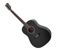 Chitarra Acustica Mancina Dreadnought di Gear4music, Nero