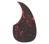 Chitarra acustica Pickguard antigraffio piastra Perfect Replacement, autoadesivi strappo o a forma di goccia d' acqua pick guardia vari colori, Cool Guitar accessori regali, Rose Brown