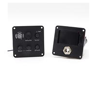 Chitarra Acustica Pickup Preamp 3 Band EQ Bass Middle Treble Con Accordatore Volume Per Chitarra Classica Sostituzione del pickup per chitarra acustica