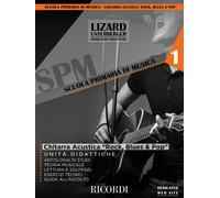 Chitarra acustica "Rock, Blues & Pop" + Audio Online- Miky Bianco - Lizard