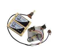 Chitarra Alnico 5 Magneti Pickup Humbucker Con Set Di Cablaggi Push/Pull Per Parti Di Chitarra Pickups Set per Chitarra Elettrica (Color : 04)