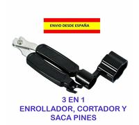 Chitarra Avvolgitrice Tagliacorde 3 In 1 Facile Ukulele Violino Acustico Pin