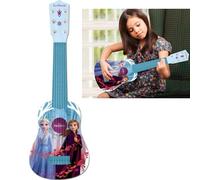 Chitarra bambino regina delle nevi 53 cm blu 6 corde Disney Frozen