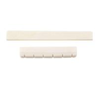 Chitarra bianca Parti 6 Corde Chitarra Classica Bone Bridge E Dado Set