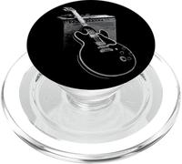 Chitarra blues e amplificatore, regalo retrò chitarrista PopSockets PopGrip per MagSafe