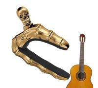 Chitarra Capo And Picks, Skull Finger Guitar Capo, Strumento per chitarra , Guitar Accessories For Ukulele, Electric Guitar Capo And Picks, Classical Guitar Capo Tool, Skull Shape Guitar