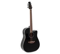 Chitarra - Chitarre Elettroacustiche Wood Classics Aed96-5hg Black Gloss Elec...
