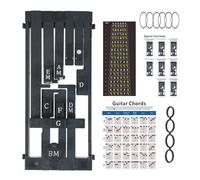 Chitarra Chord Assistant Quick Change Tool Guitar Accessory Practice Aid Set Insegnamento Dispositivi di Formazione Strumento Principiante