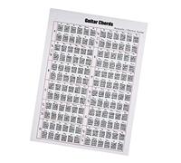 Chitarra Chord Chart Portable On the Go per principianti 30,5 x 40,6 cm