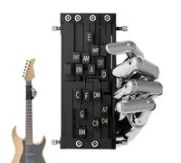 Chitarra Chord, Guitar Chord Presser, Learning Tool Guitar Accessories Guitar Trainer Aid for Family Guitar Enthusiasts Beginners Product material: ABS Product Size: about 16.5x10x8.8cm/6.5x3.