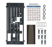Chitarra Chord Training Set Chitarra Aiuto didattico Chitarra Chord Assistant Strumento di apprendimento Chitarra Chord Learning Systems