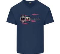 Chitarra Città Chitarrista Bass Acustiche Bass Uomo Scollo A V Cotone T-Shirt