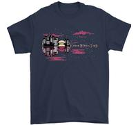Chitarra Città Chitarrista Bass Acustiche Bass Uomo T-Shirt 100% Cotone