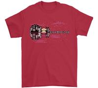 Chitarra Città Chitarrista Bass Acustiche Bass Uomo T-Shirt 100% Cotone
