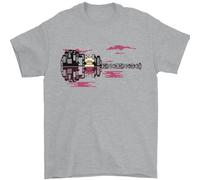 Chitarra Città Chitarrista Bass Acustiche Bass Uomo T-Shirt 100% IN Cotone