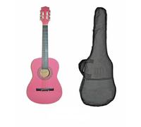 Chitarra Classica 3/4 Rosa Studio Scuola bambini con Custodia