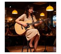 Chitarra classica acustica per principianti, kit per ragazzi, ragazze, studenti, giovani, con custodia, tracolla, accordatore, corde extra, plettri (naturale)