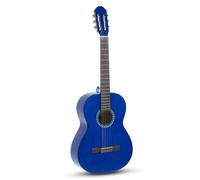 GEWApure Chitarra Classica Basic 4/4, Blu Transparente
