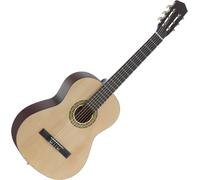 Chitarra Classica Concerto 4/4 Bambini Ragazzi 6 Cordes Nylon Tiglio Naturale