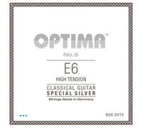 Corde per chitarra classica n. 6 Special Silver Singola corda E6w argentata alta NO6.SHT6