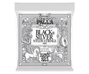 Chitarra Classica - Corde - Ernie Ball - Black & Silver Nylon Strings 2406