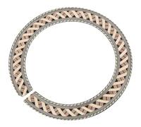 Chitarra Classica Intarsio In Legno Buca Armonica Rosetta Diametro Interno 93 Mm