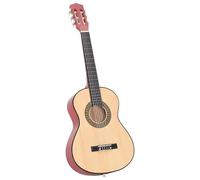 Chitarra classica per principianti e bambini 1/2 34" in legno di tiglio e nylon - Design leggero con corpo in plastica rigida, perfetto per lezioni di musica e primi accordi